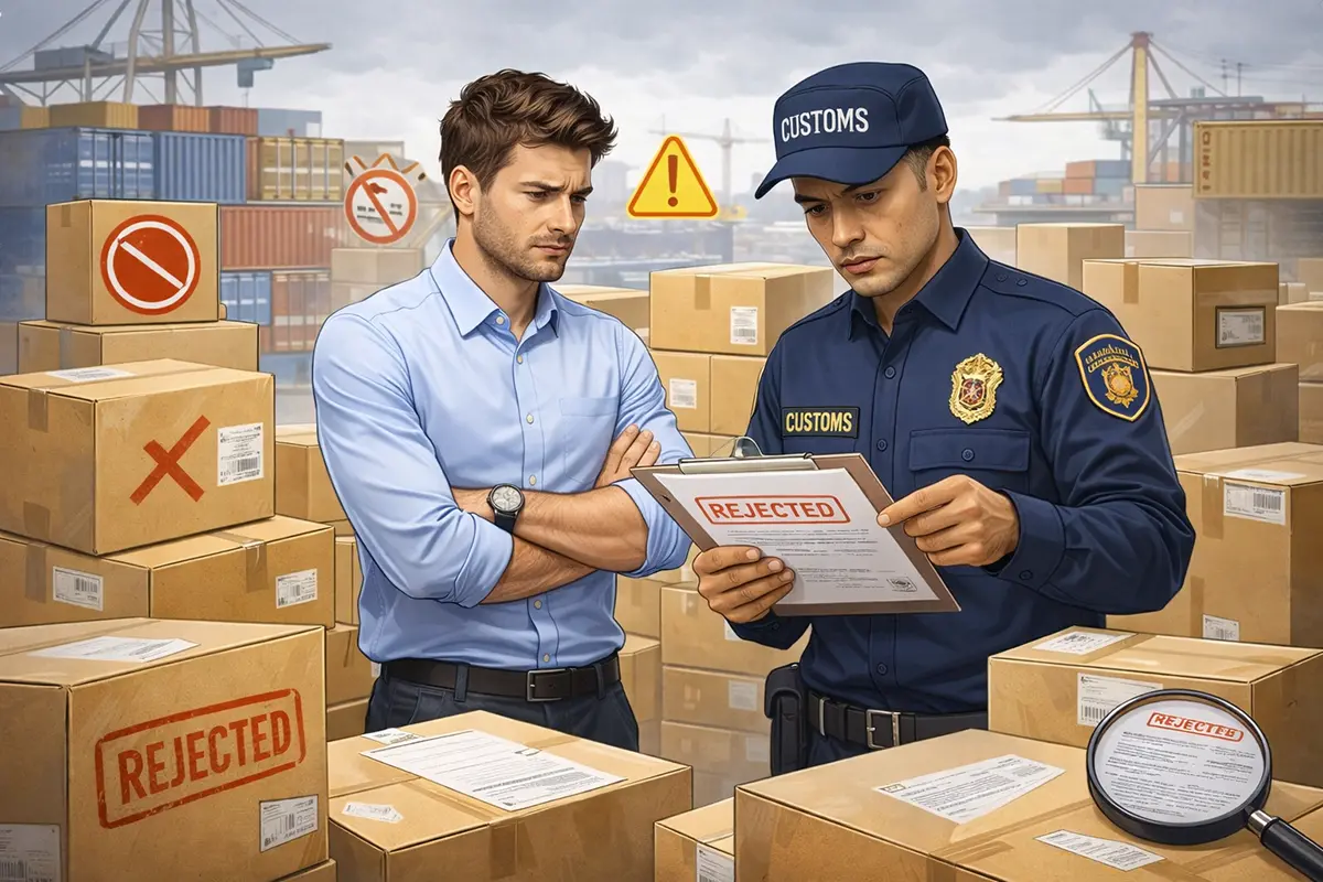 ошибки при таможенном оформлении